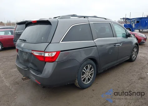 2012 Honda Odyssey Ex-L from USA, damaged, VIN 5FNRL5H60CB111562